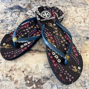 Tori Burch Flip Flops size 11